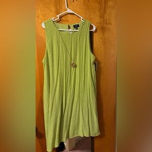 XL Lime Green Dress New with Tags
